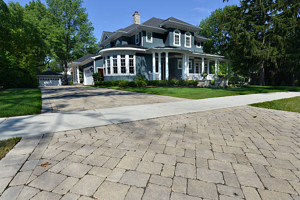Residential Paver Driveway in Crescent Springs, KY